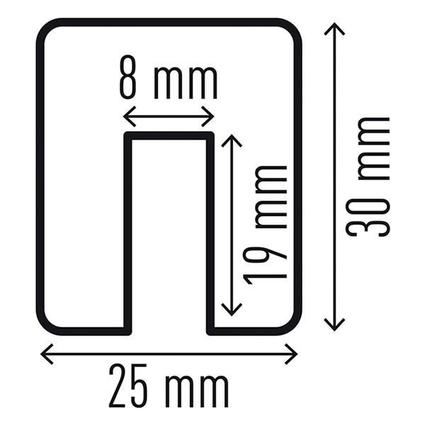 Durable hoekbeschermingsprofiel E8 1127130 310264 - 3