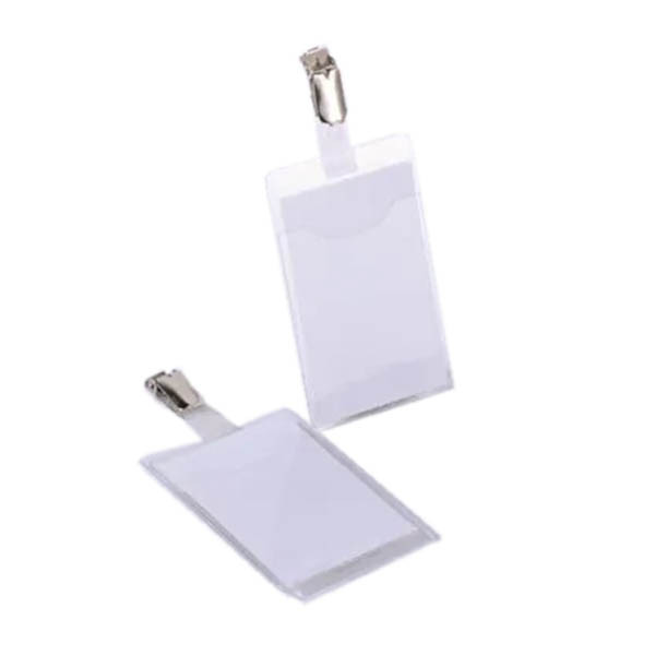 Durable naambadge met clip portret 90 x 60 mm (25 stuks) 297980 - 1