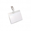 Durable naambadge open met klem 90 x 60 mm (25 stuks)