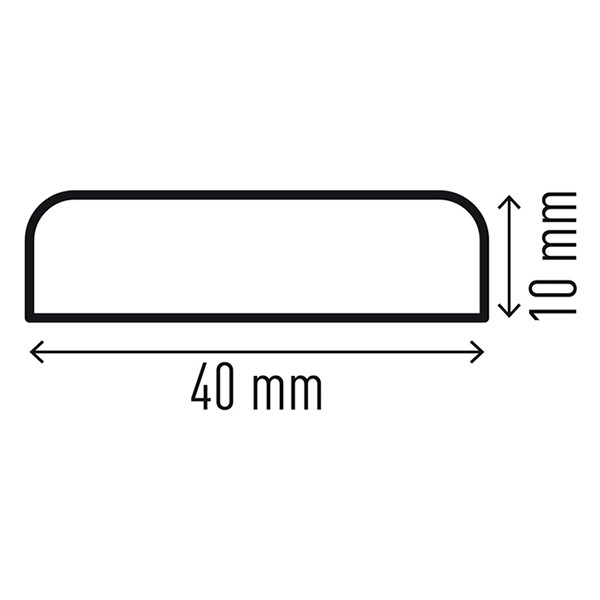 Durable oppervlakte beschermingsprofiel S10 1107130 310259 - 3