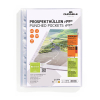 Durable showtas transparant A4 11-gaats 80 micron (40 stuks) 310292 - 1