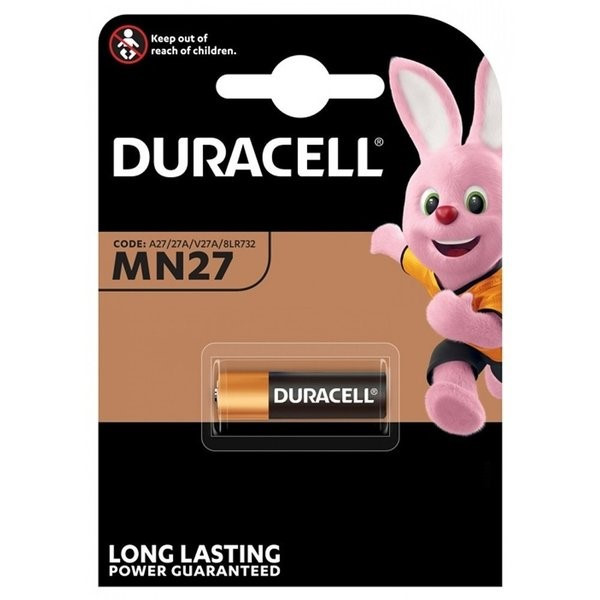 Duracell MN27 / 27A batterij (1 stuk) A27 A27BP ALK27A B-1 CA22 ADU00051 - 1