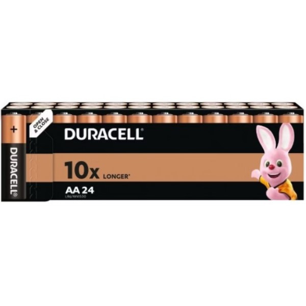 Duracell AA MN1500 batterij 24 stuks 24MN1500 204503 - 1
