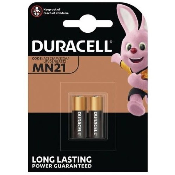 Duracell MN21 / A23 batterij (2 stuks) 12AE 2/3A 23GA A23 E23A ADU00049 - 1