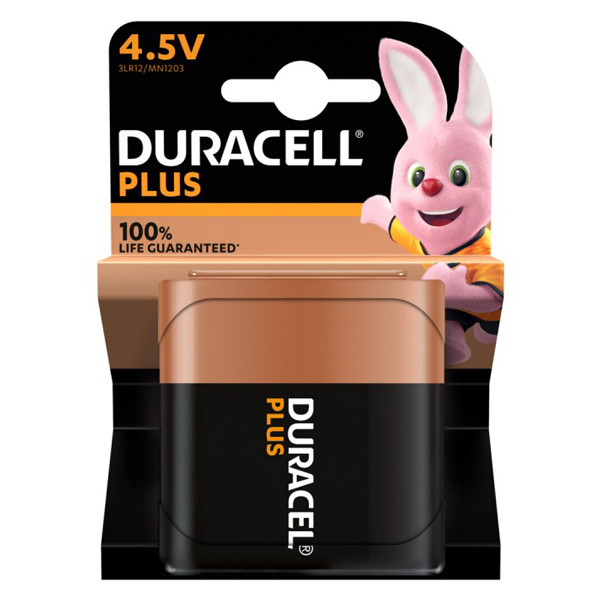 Duracell Plus Power 3LR12 / MN1203 Alkaline 4.5 Volt Batterij (1 stuk)  Duracell 123inkt.nl