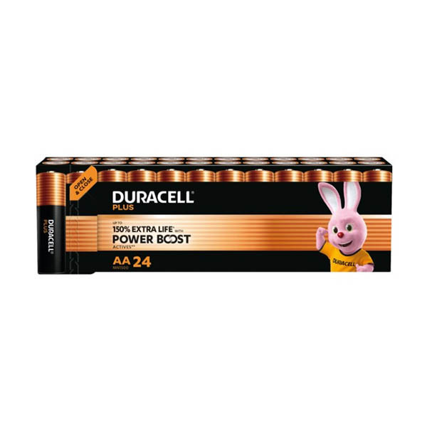 Duracell Plus Power Boost 150% Extra Life AA MN1500 batterij 24 stuks ADU00423 - 1