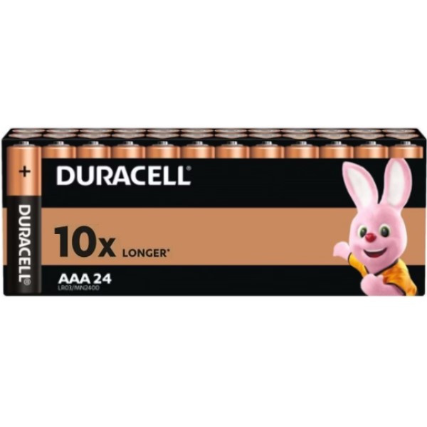 puur tandarts kalligrafie Duracell plus AAA MN2400 batterij 24 stuks Duracell 123inkt.nl