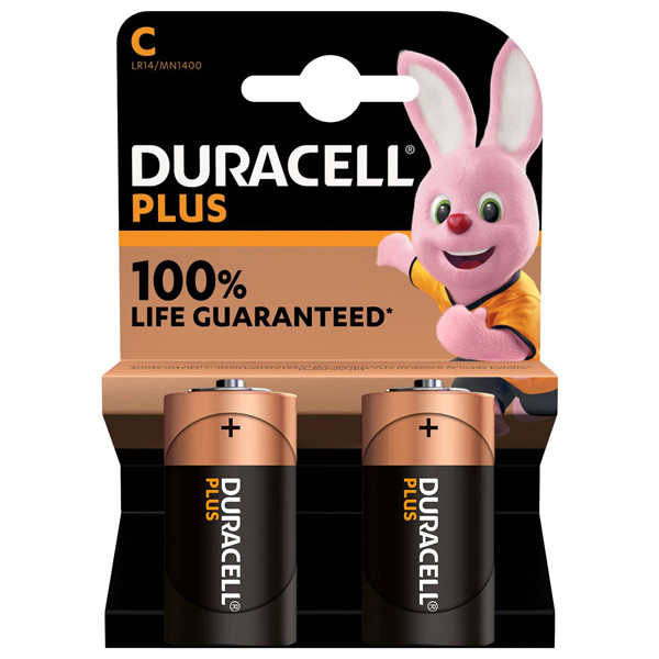 Duracell plus C MN1400 batterij 2 stuks MN1400 204504 - 1