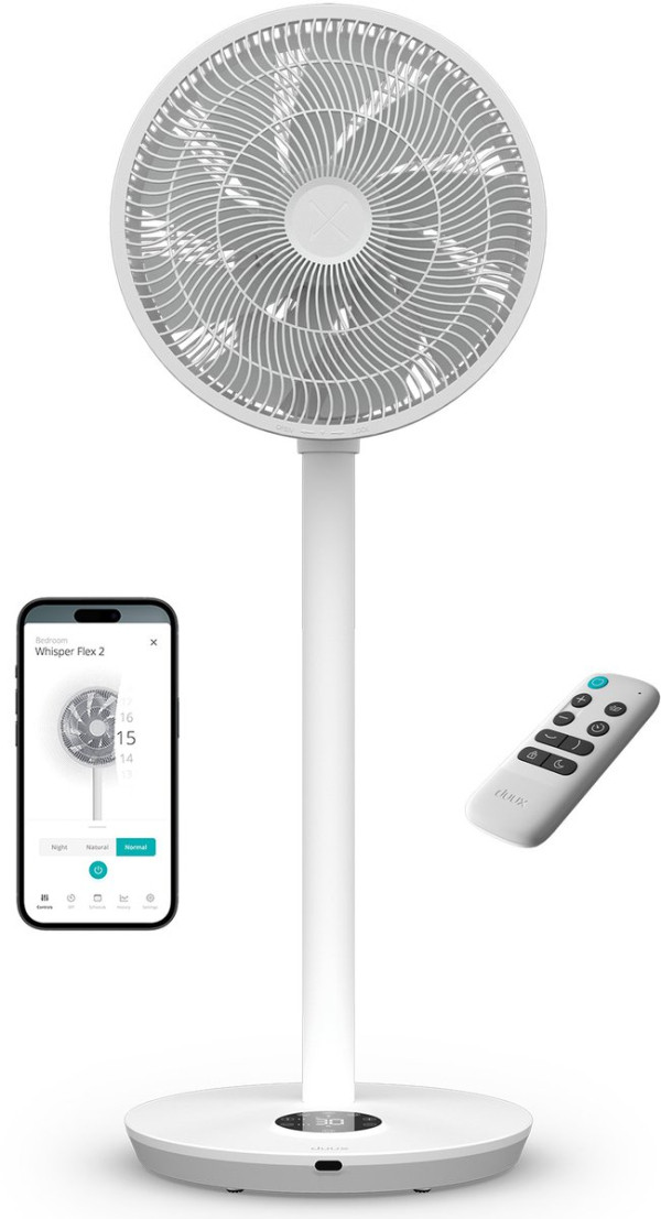 Duux Whisper Flex 2 Smart ventilator staand wit 570404 - 1