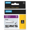 Dymo 1805415 IND Rhino tape vinyl wit op paars 12 mm (origineel) 1805415 088652