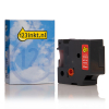 Dymo 1805429 IND Rhino tape vinyl wit op rood 24 mm (123inkt huismerk) 088631 - 1
