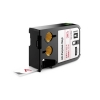 Dymo 1868757 XTL tape vinyl rood op wit 19 mm (origineel) 088924 - 1