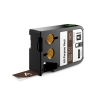 Dymo 1868787 XTL tape vinyl wit op bruin 19 mm (origineel) 088936 - 1