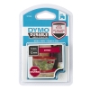 Dymo 1978366 tape wit op rood 12 mm (origineel)