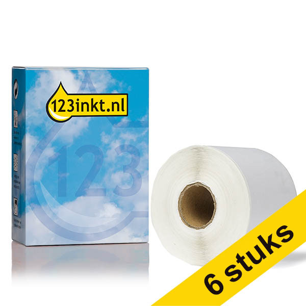 Dymo 2093092 verzend- en naambadge etiketten 6 stuks 99014 (123inkt huismerk) 653106 - 1