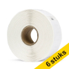 Dymo 2093094 verwijderbare multifunctionele etiketten 6 stuks 11354 (123inkt huismerk)