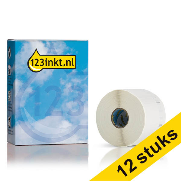 Dymo 2093095 verwijderbare multifunctionele etiketten 12 stuks 11354 (123inkt huismerk) nieuwe versie 650883 - 1