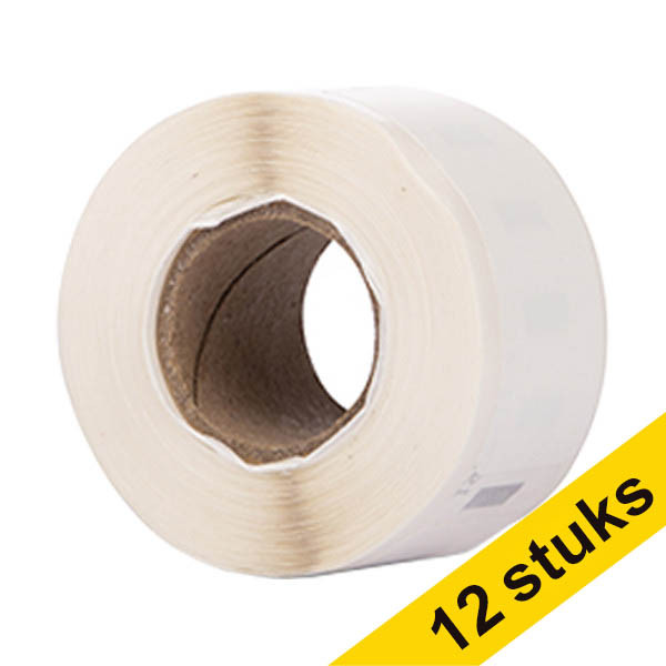 Dymo 2177563 smalle adresetiketten 12 stuks 11352 (123inkt huismerk) 089175 - 1