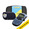 Dymo LT-100H beletteringsysteem bundel met opbergtas en 3 tapes 833490 - 1
