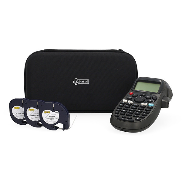 Dymo LT-100H beletteringsysteem zwart bundel met opbergtas en 3 tapes 833491 - 2