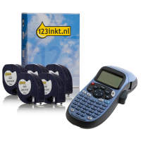 Dymo LetraTag LT-100H beletteringsysteem + 5 tapes  089307