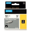 Dymo S0718260 / 18051 IND Rhino tape krimpkous zwart op wit 6 mm (origineel)