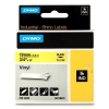 Dymo S0718470 / 18433 IND Rhino tape vinyl zwart op geel 19 mm (origineel) 18433 S0718470 088610