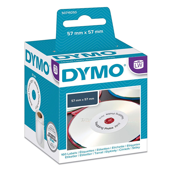 Dymo S0719250 / 14681 CD en DVD etiketten (origineel) 14681 088526 - 1