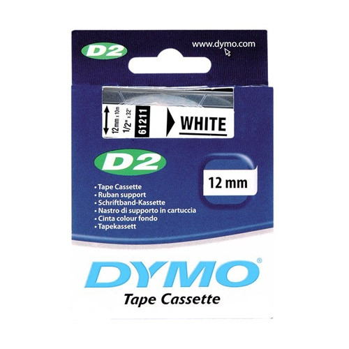 Dymo S0721090  / 61211 tape wit 12 mm (origineel) S0721090 088806 - 1