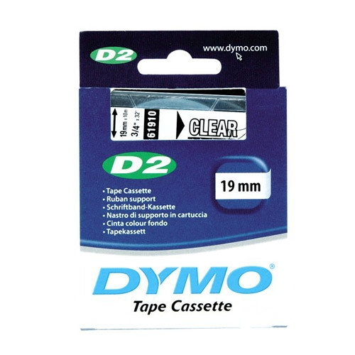 Dymo S0721140 / 61910 tape transparant 19 mm (origineel) S0721140 088810 - 1