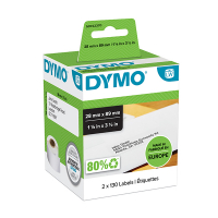 Dymo S0722370 / 99010 adresetiketten 2 rollen (origineel)