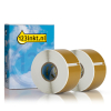 Dymo S0722400 / 99012 brede adresetiketten 2 rollen goud (123inkt huismerk)