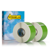 Dymo S0722400 / 99012 brede adresetiketten 2 rollen groen (123inkt huismerk)