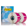 Dymo S0722400 / 99012 brede adresetiketten 2 rollen roze (123inkt huismerk) 089367 - 1
