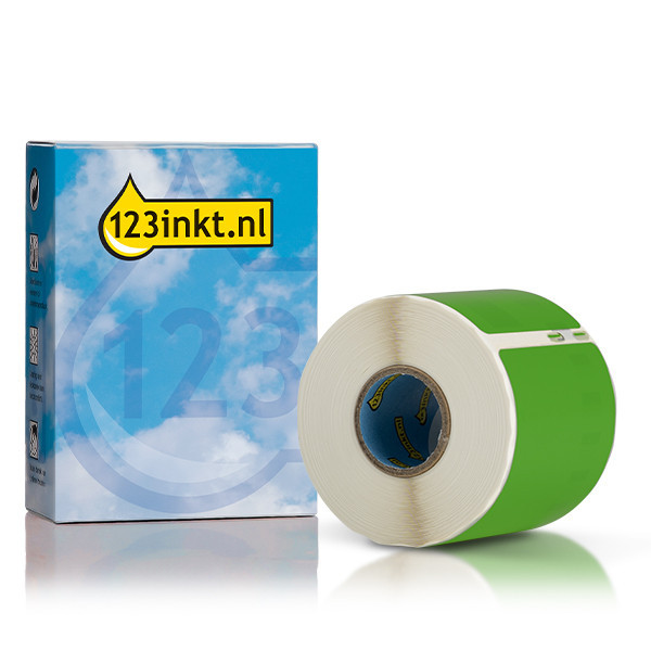 Dymo S0722430 / 99014 afspraaklabels groen (123inkt huismerk) 653570 - 1