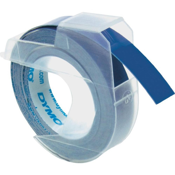 Dymo S0898140 / 520106 reliëftape wit op blauw (origineel) S0898140 088442 - 1