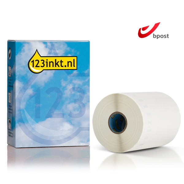 Dymo S0904980 extra grote Bpost verzendlabels (123inkt huismerk) nieuwe versie 653344 - 1