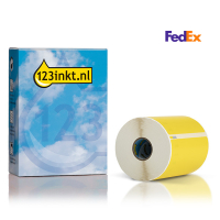 Dymo S0904980 extra grote FedEx verzendlabels geel (123inkt huismerk) 653277
