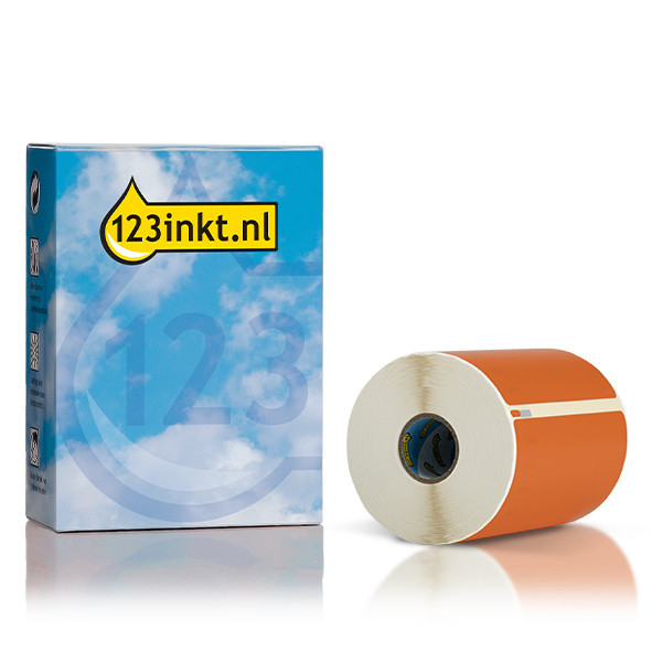 Dymo S0904980 extra grote FedEx verzendlabels oranje (123inkt huismerk) 653275 - 3