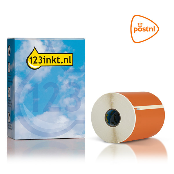 Dymo S0904980 extra grote PostNL verzendetiketten oranje (123inkt huismerk) 089381 - 1
