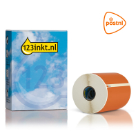 Dymo S0904980 extra grote PostNL verzendetiketten oranje (123inkt huismerk) 089381