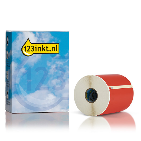Dymo S0904980 extra grote PostNL verzendetiketten rood (123inkt huismerk) 089379 - 1