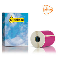 Dymo S0904980 extra grote PostNL verzendetiketten roze (123inkt huismerk) 089383