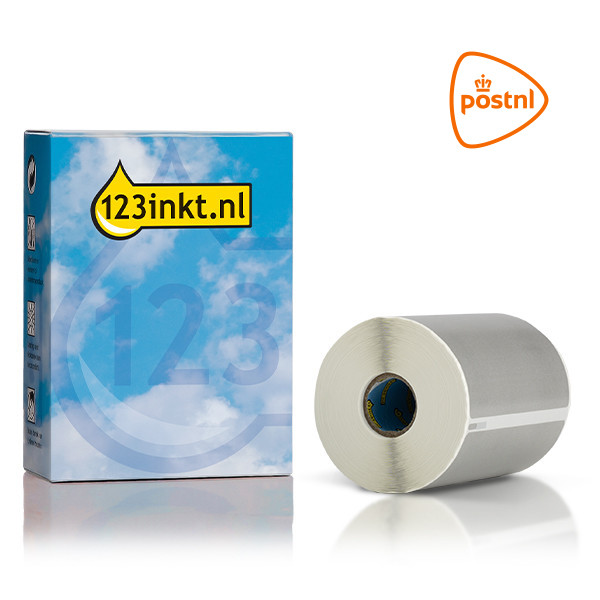 Dymo S0904980 extra grote PostNL verzendetiketten zilver (123inkt huismerk) 089384 - 1