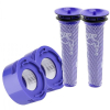 Dyson HEPA Filterset voor V7 / V8 (4 stuks, 123accu huismerk) ADY00155 - 1