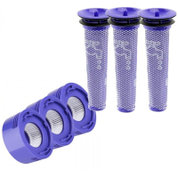 Dyson HEPA Filterset voor V7 / V8 (6 stuks, 123accu huismerk) ADY00145