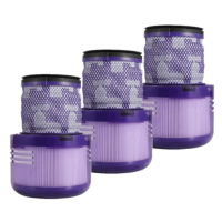 Dyson V11 / V15 HEPA Filters 970013-02 (3 stuks, HEPA H13, 123accu huismerk) ADY00189