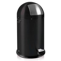 EKO Kickcan vuilnisbak (33 liter, mat zwart) VB964800 SEK00013