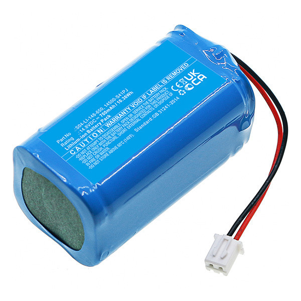 Ecovacs 14500-S41PJ / INR14500-3S accu (14.8 V, 700 mAh, 123accu huismerk) AEC00065 - 1