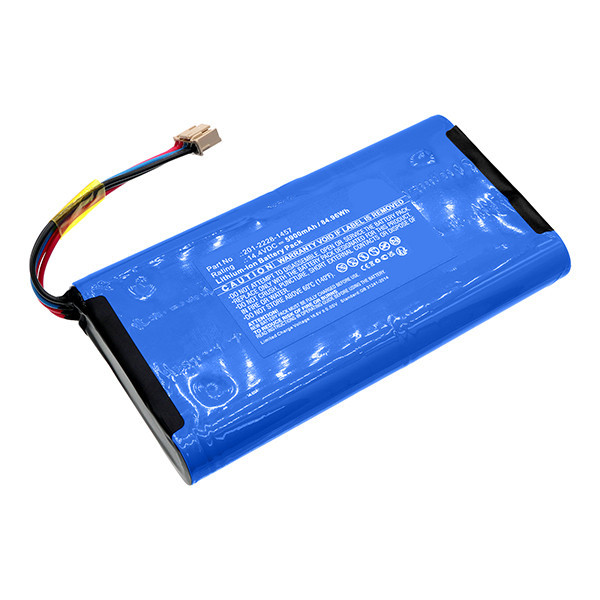 Ecovacs 201-2228-1457 / S19-LI-144-6400 accu (5900 mAh, 123accu huismerk) AEC00108 - 1